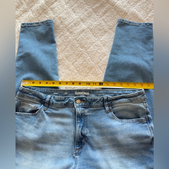 Sonoma Light Blue Women's Skinny Jeans - Picture 4 of 7